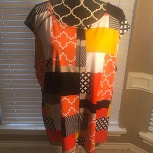 Worthington printed top